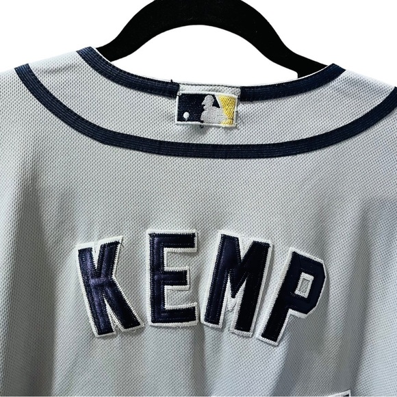 Matt Kemp Padres Majestic Authentic Collection Embroidered Jersey Size 48 - Picture 7 of 8